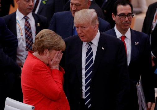 G20: Απαισιόδοξη η Μέρκελ – Απομονωμένος ο Τραμπ